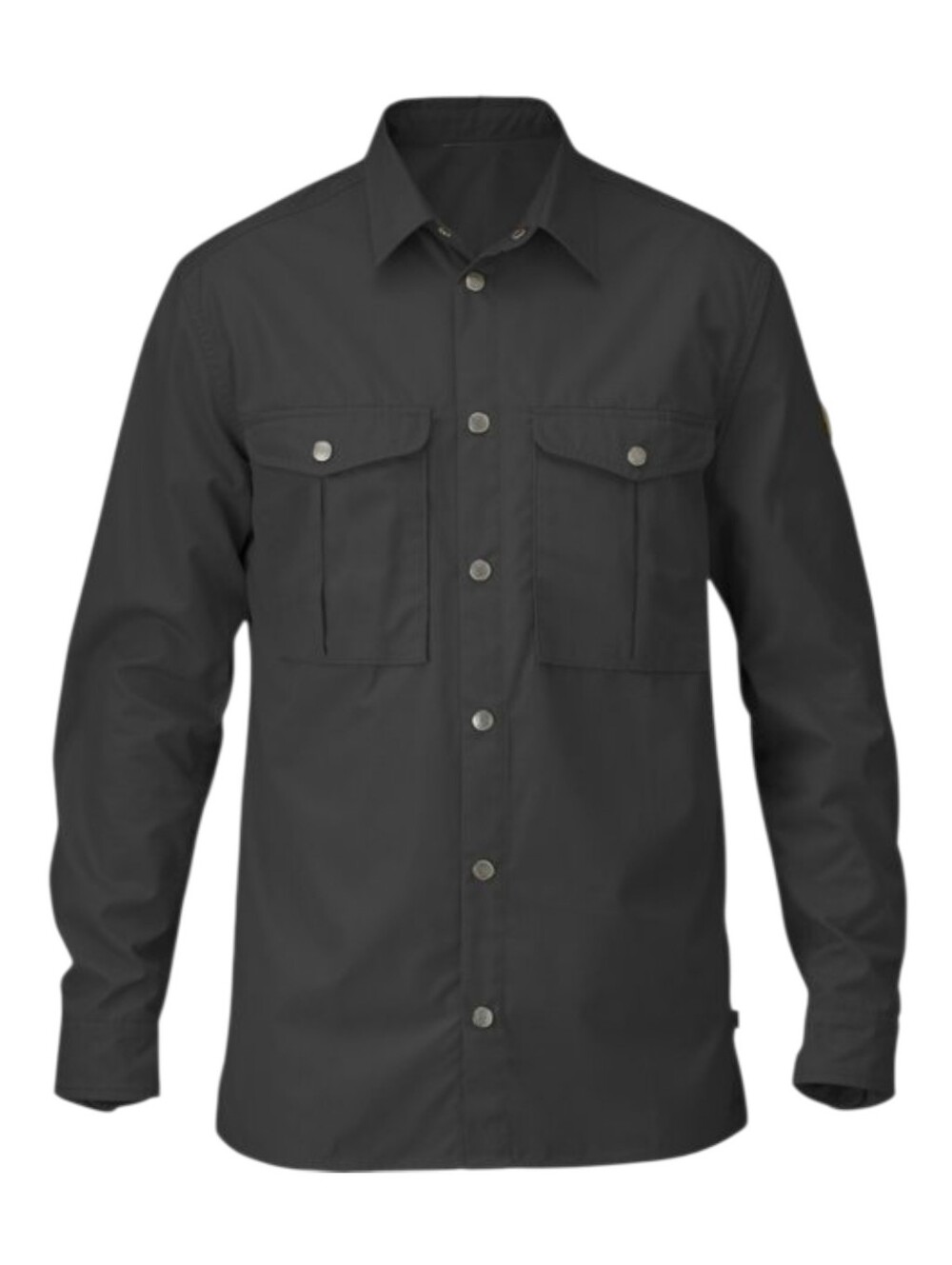 Fjällräven Greenland Shirt Grey Mens Large Regular Fit Utility Activewear